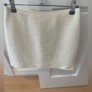 Club Monaco Cream Skirt